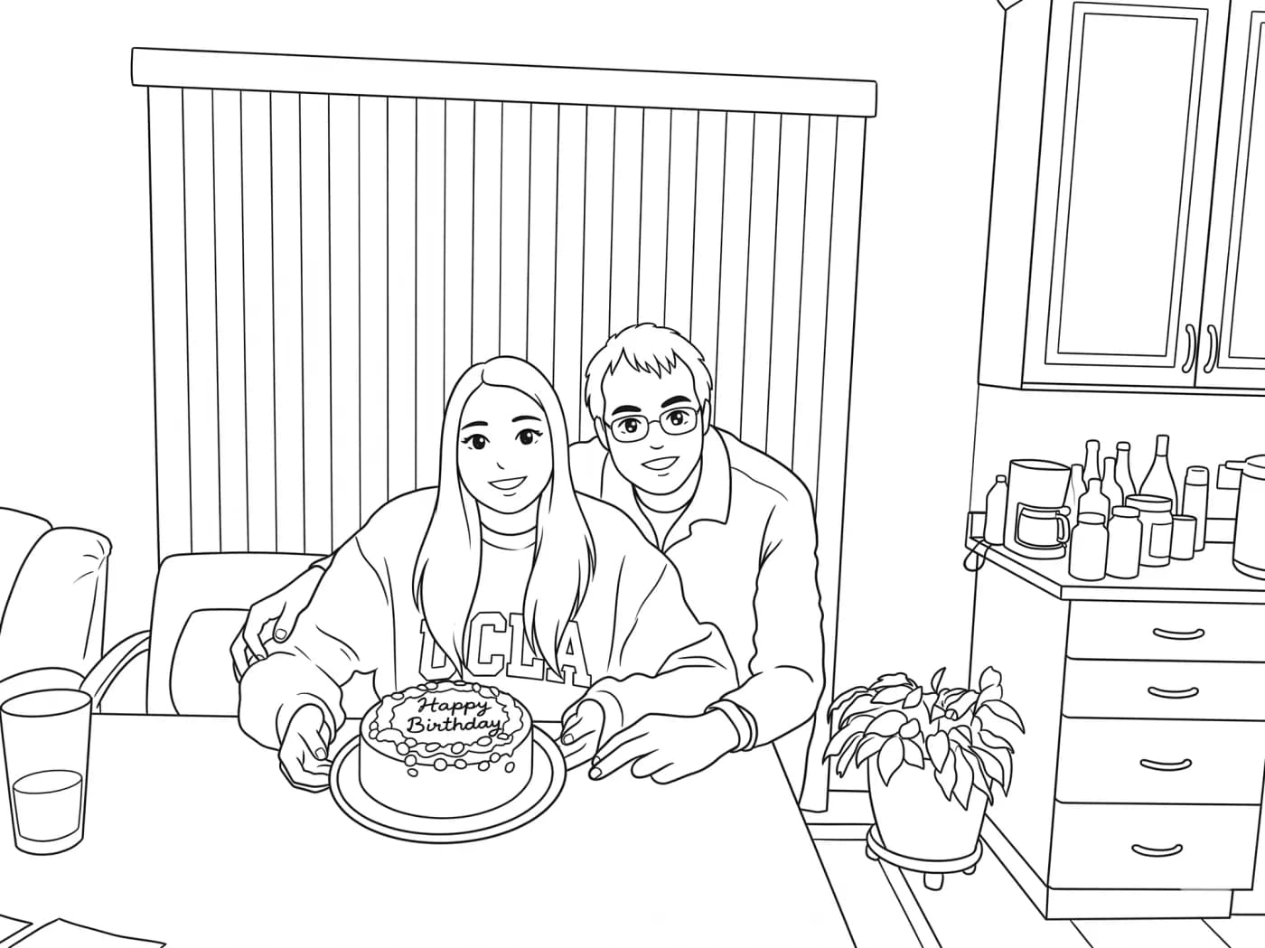 A birthday with Dad