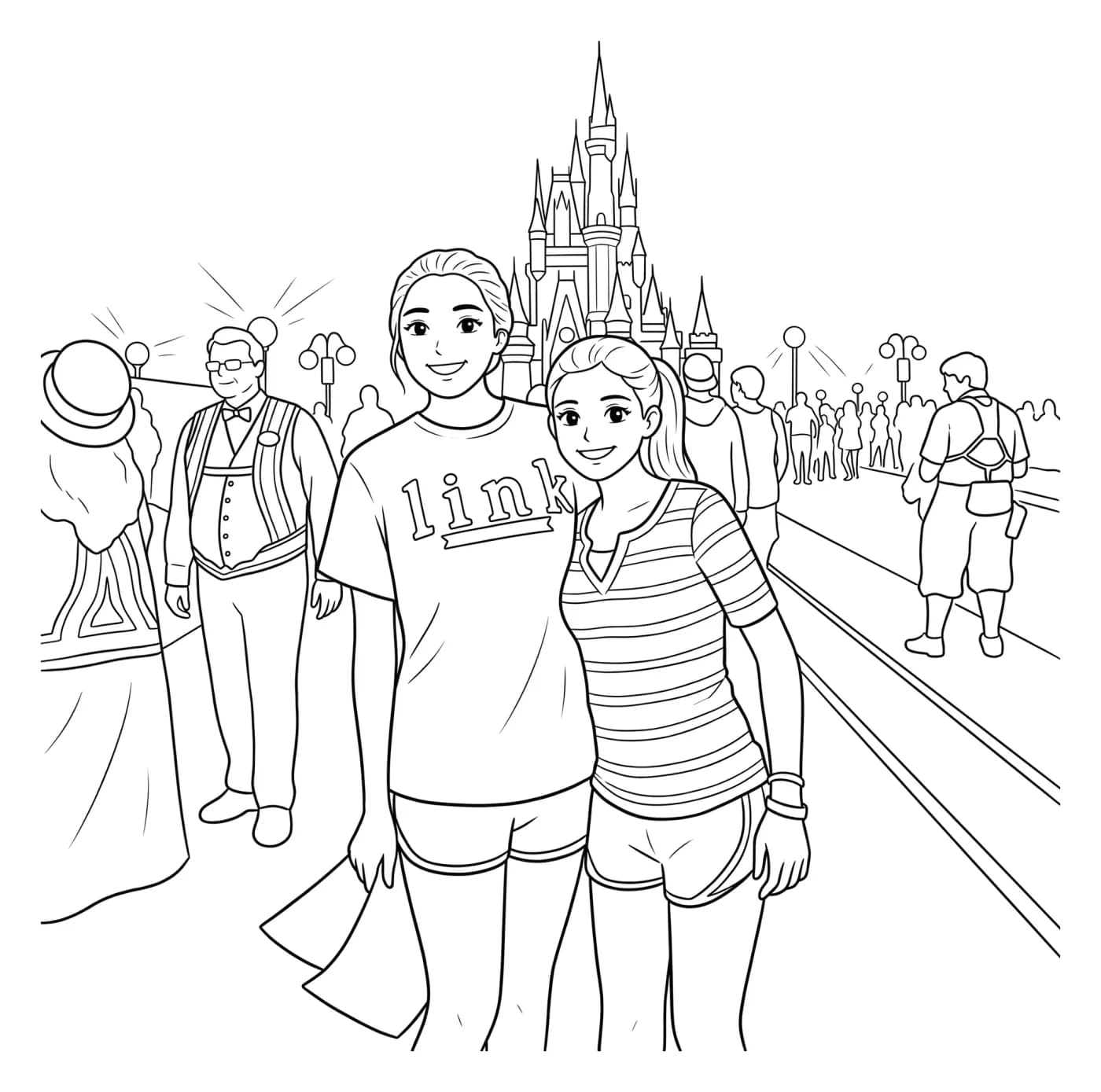 A couple in the city
