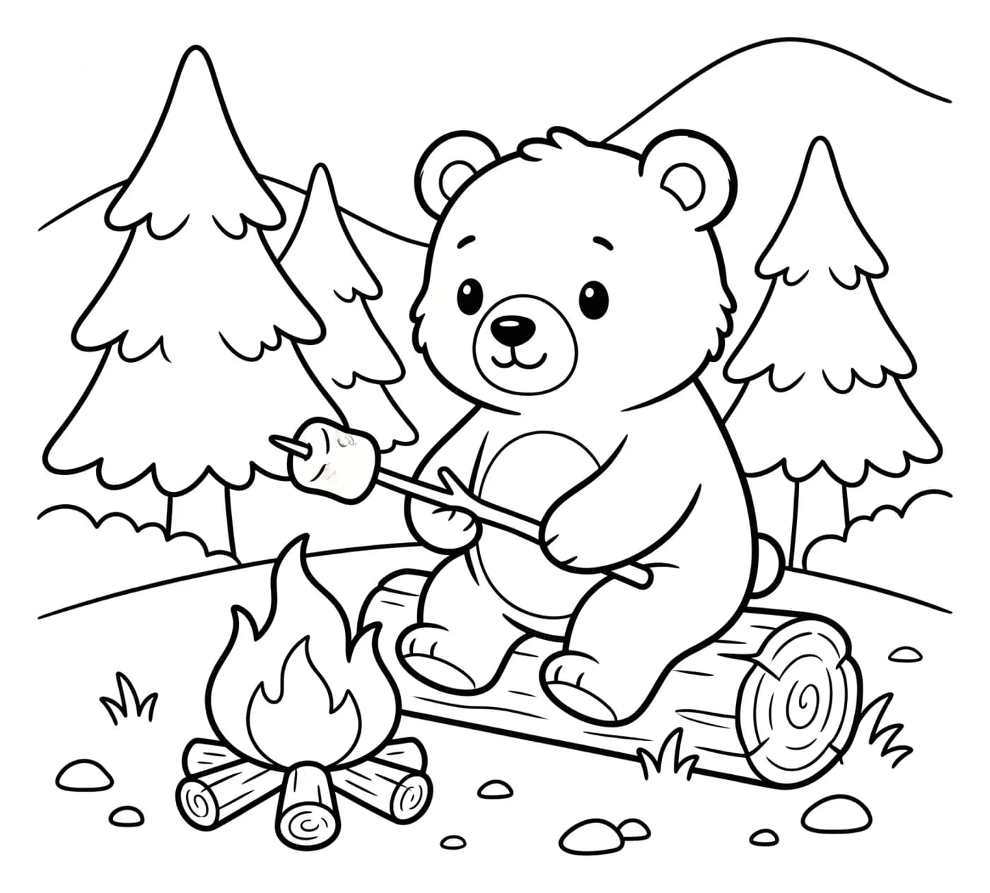 Campfire marshmallows