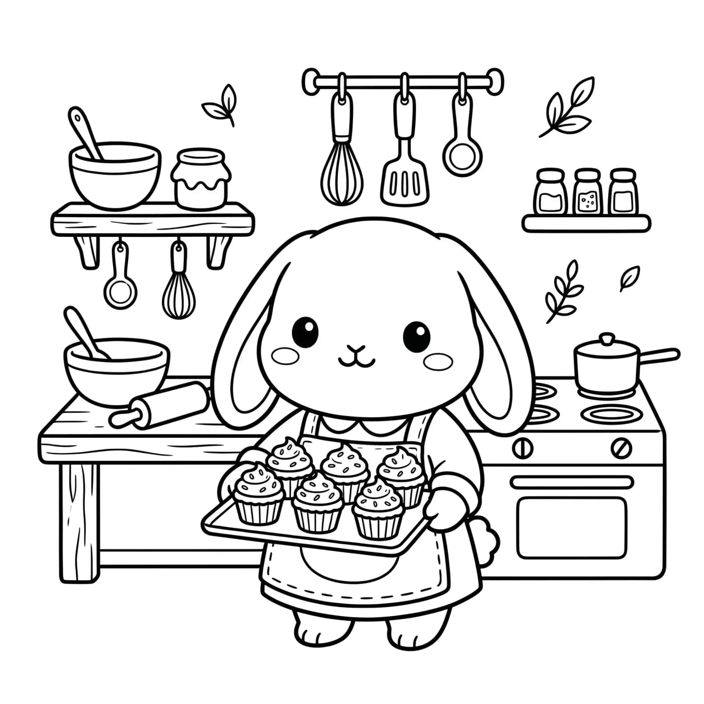 Bunny baking day