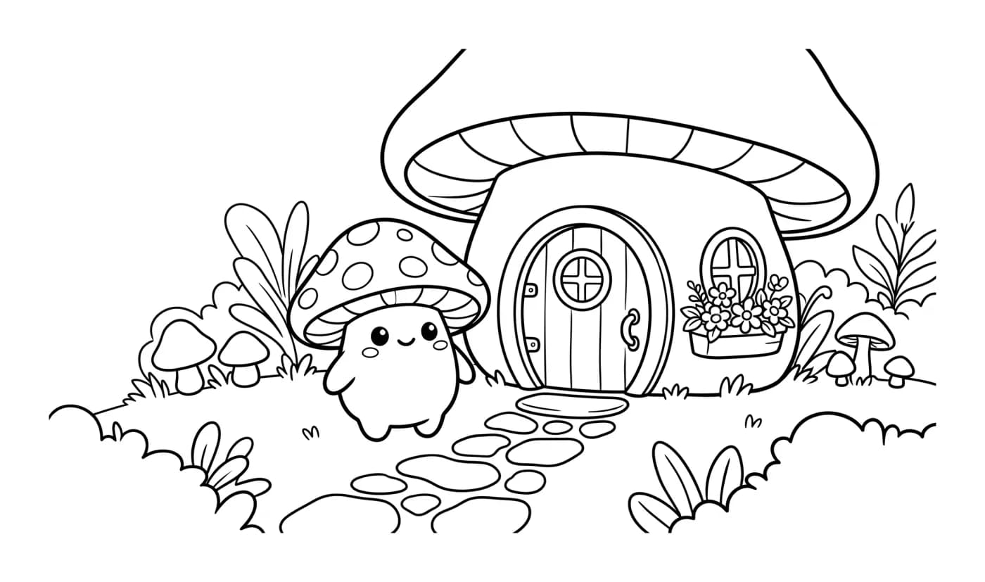 Mushroom cottage
