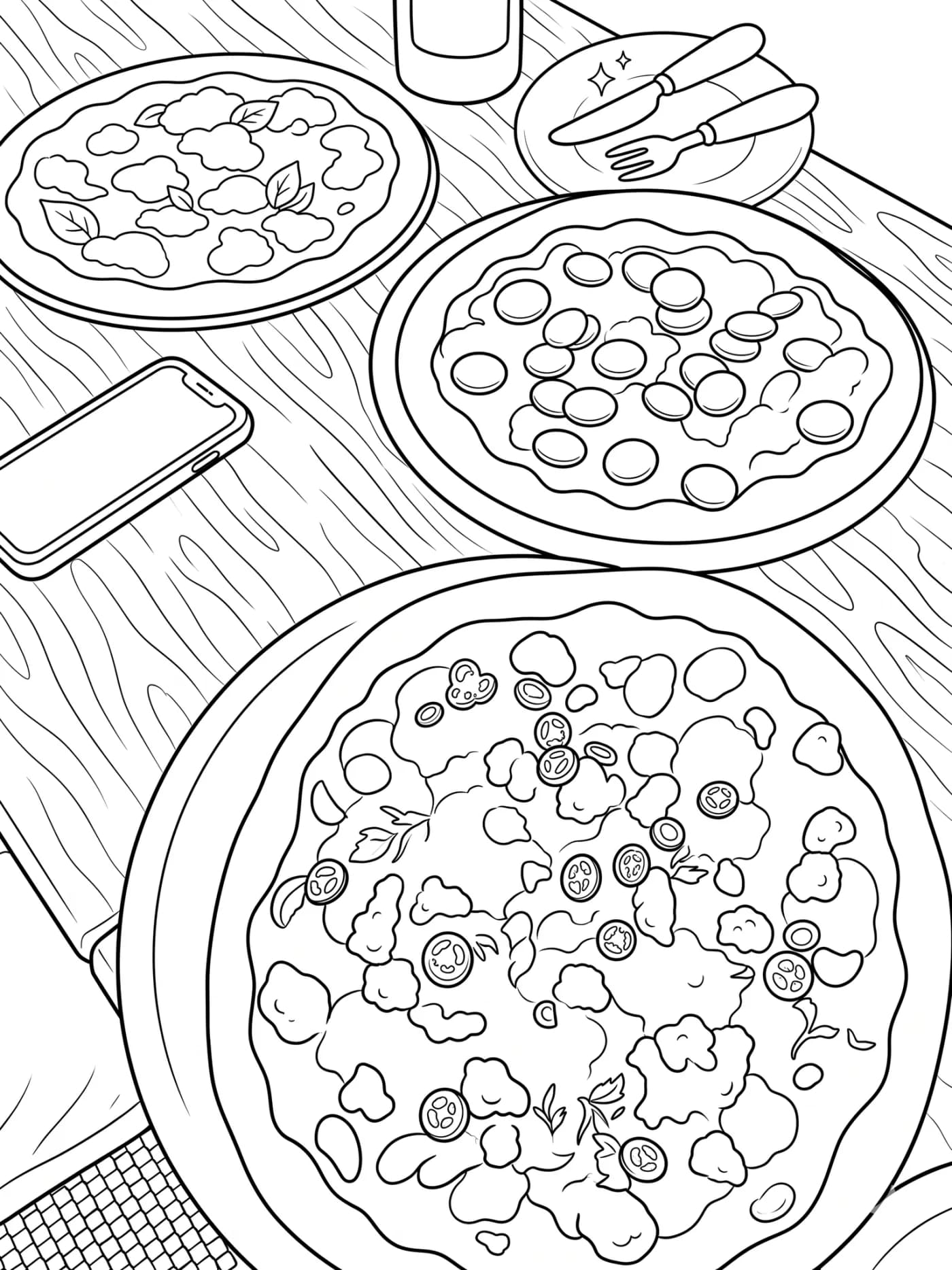 Pizza dinner together