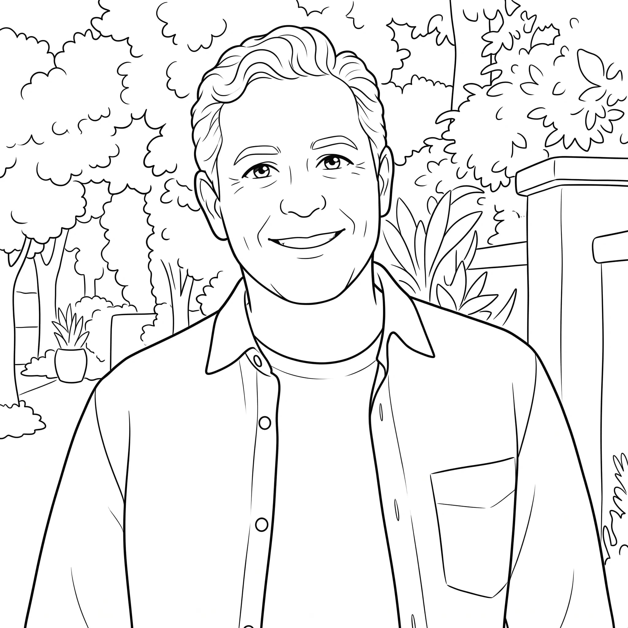 A favorite portrait of Dad
